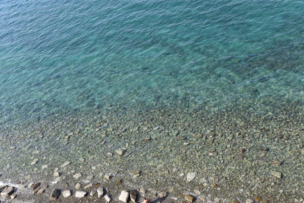 clear sea water