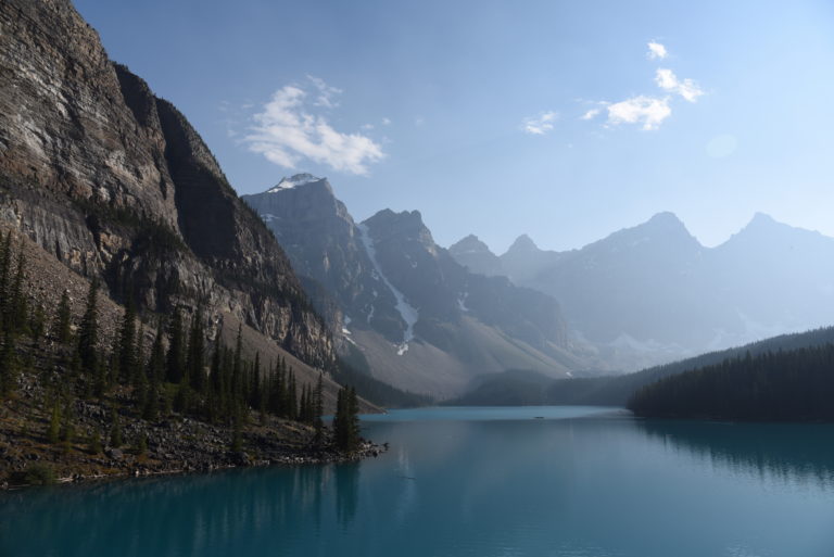 Moraine Lake and the Rocky Mountains