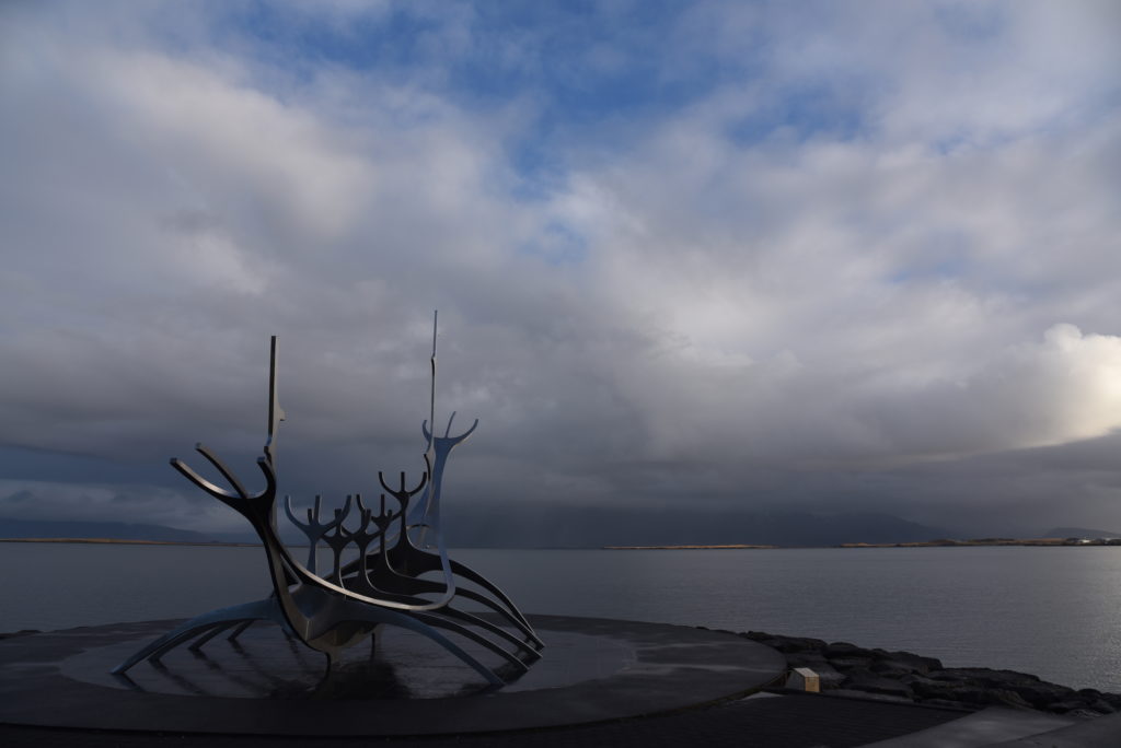 Sun Voyager sculpture in Reykjavík